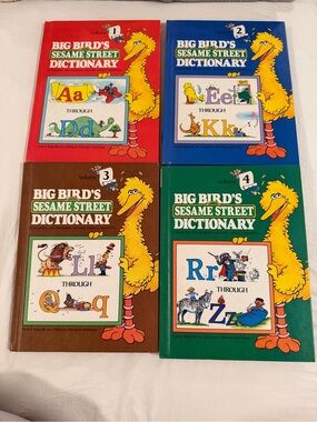 Sesame Street Big Bird's Dictionary Set - 1-4